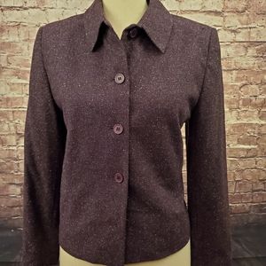Ladies Button Down Dress Jacket ~ NWT
